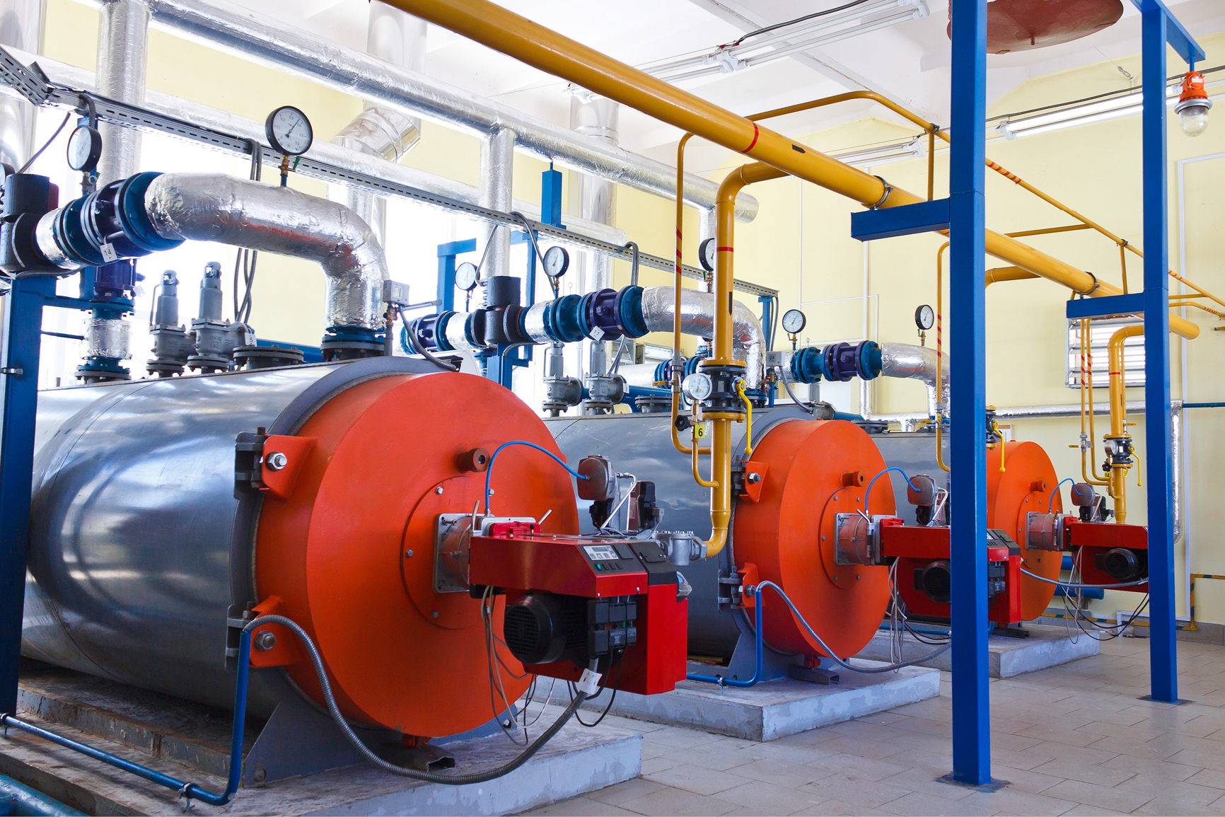 Tecs - Comprehensive building compliance services - Industrial & Commercial Steam Boilers